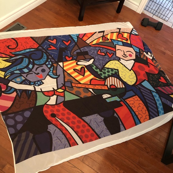 Other - BRITTO Inspired Print on Gauze
